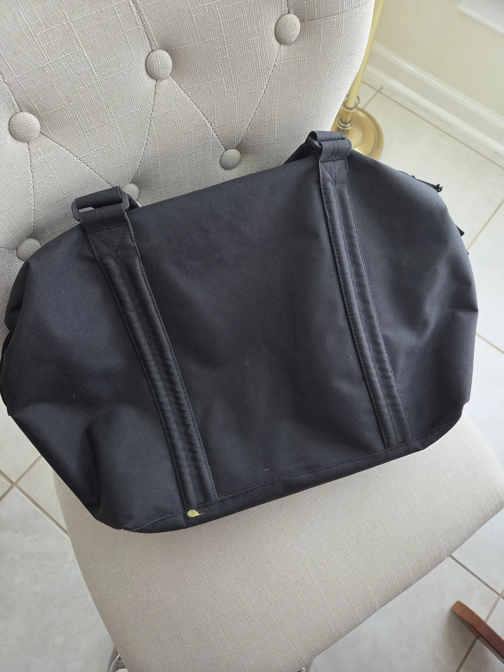 Herschel Supply Company Black Duffel Diaper Bag